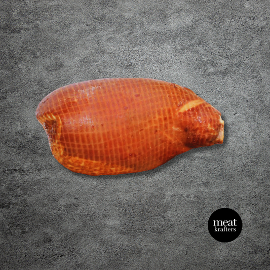 A12. Smoked Gammon Ham (Bone-in) with Cranberry Sauce - 4kg (Cooked and Chilled)