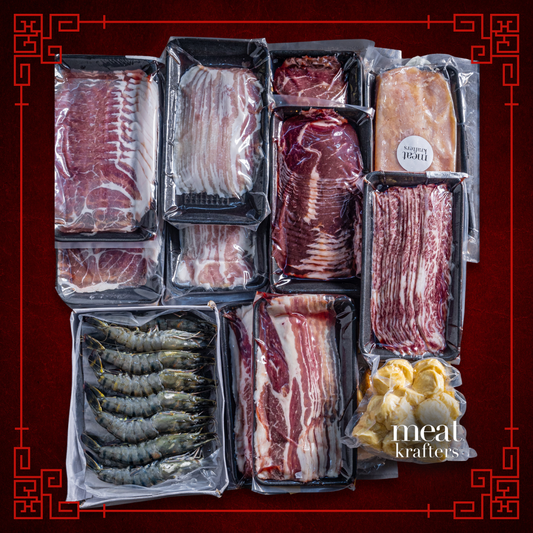 A3. Reunion CNY Shabu Hotpot Bundle (5-6pax) (Beef + Pork + Chicken + Seafood)