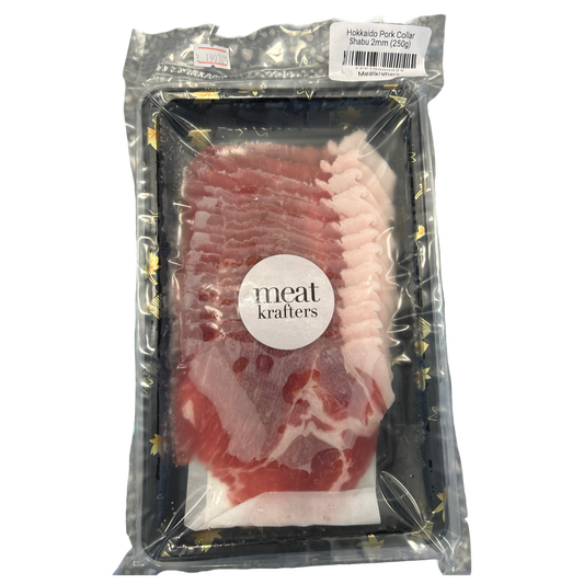 Hokkaido Pork Collar Shabu (Frozen, 2mm) - 250g