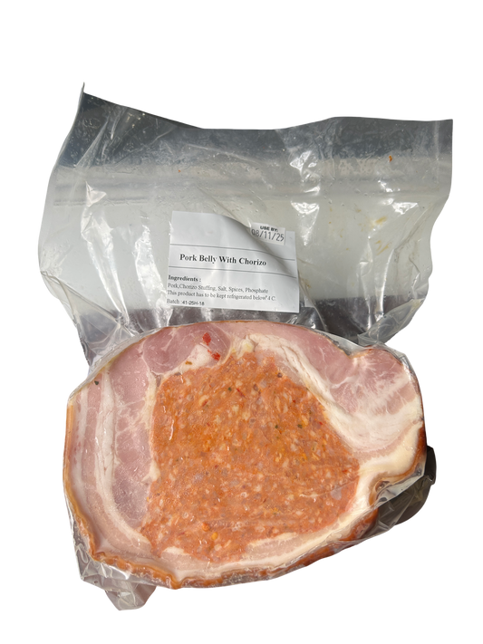 A21. Pork Belly with Chorizo Stuffing -1.2kg