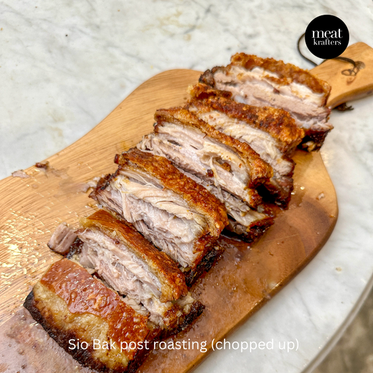 A23. Precooked Sio Bak 烤肉 Roasted Pork Belly ~ 500g (4 pax)