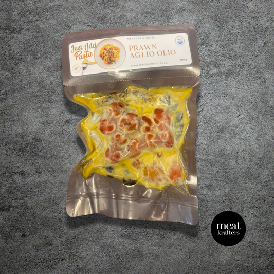 Tiger Prawn Aglio Olio (FROZEN) - 250G (Just Add Pasta)