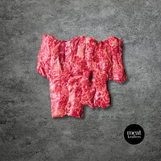 USDA Prime Boneless Short Ribs (Chilled) – Yakiniku Cut – 200 g
