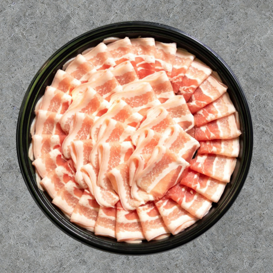 US Kurobuta Pork Belly Shabu (Frozen, 2mm) - 250 g
