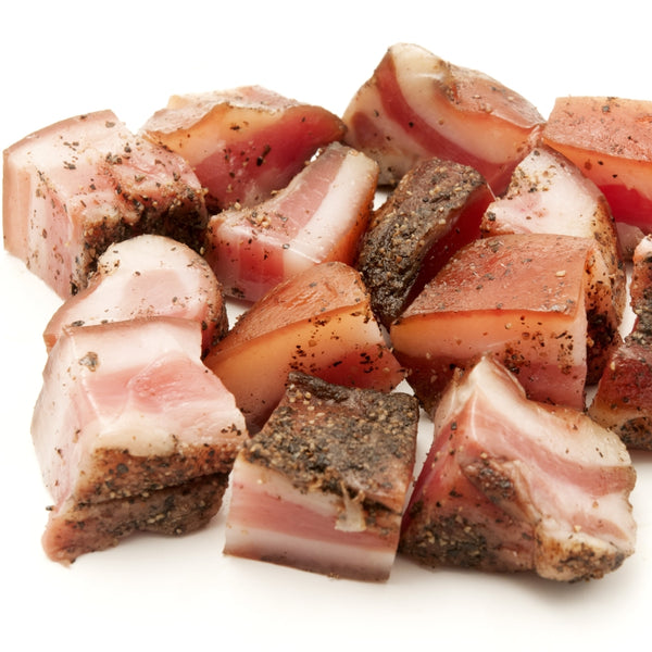 Guanciale (Cured Pork Jowl) - (400 - 450g)