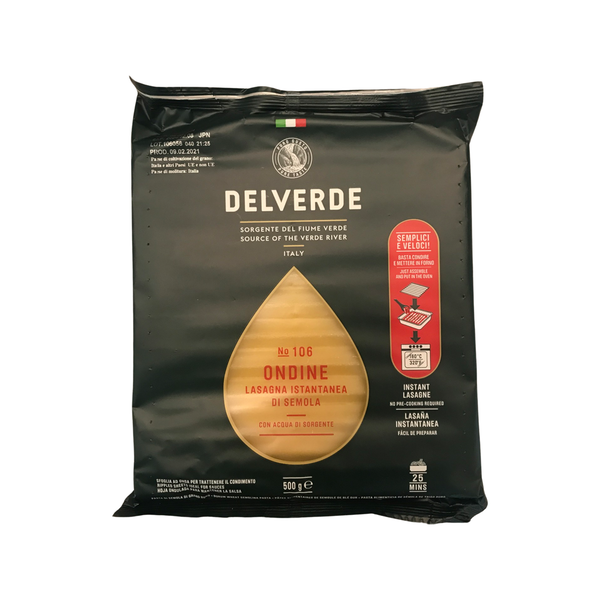 Delverde Ondine Demola Lasagna Sheet #106 (500g)