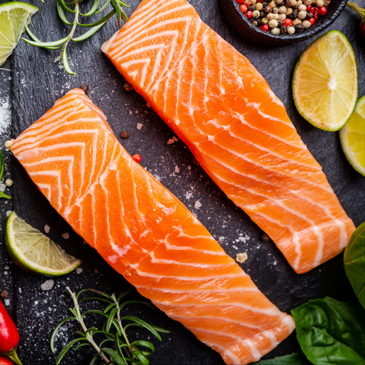 Norwegian Salmon Fillet Steak Cut (Frozen) - 200g