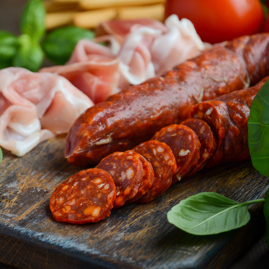 (NITRATE FREE) Spicy Spanish Chorizo (Chilled, Sliced) ~ 100 g
