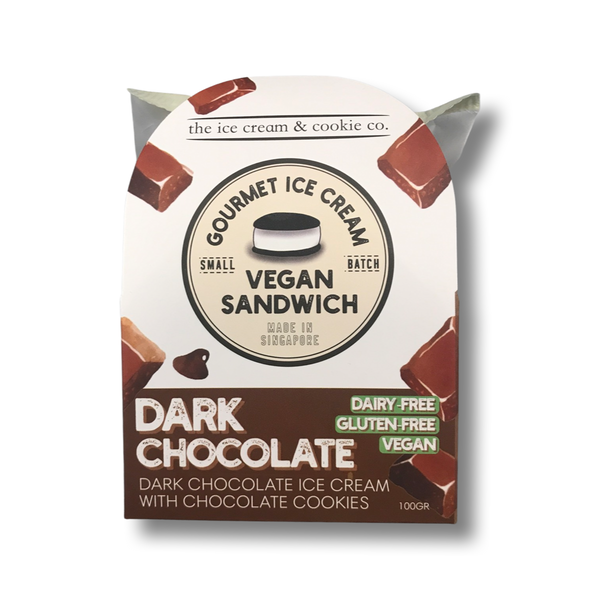 The Ice Cream & Cookie Co - Dark Chocolate (Vegan) - 100g