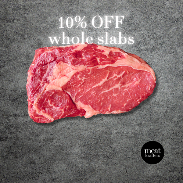 Argentina Angus Cornfed Ribeye (Chilled) -  Whole Slab [Deposit]
