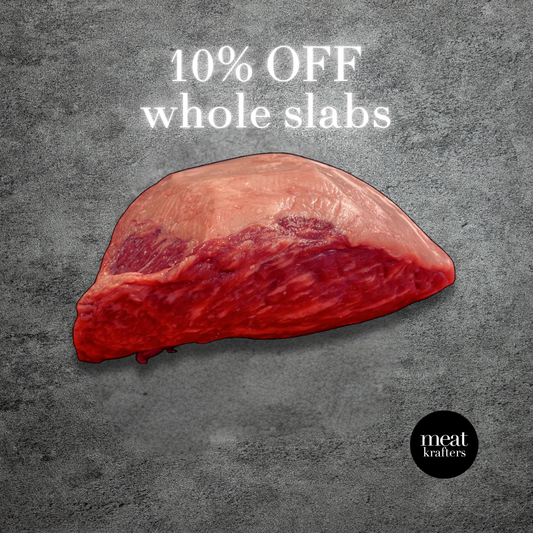 Australian 150 Days Grainfed F1 Wagyu - Rump Cap "Picanha" MB4 (Chilled) - Whole Slab [Deposit]