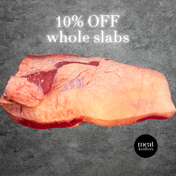 Australian Grassfed Beef Brisket (Chilled) - Whole Slab [Deposit]