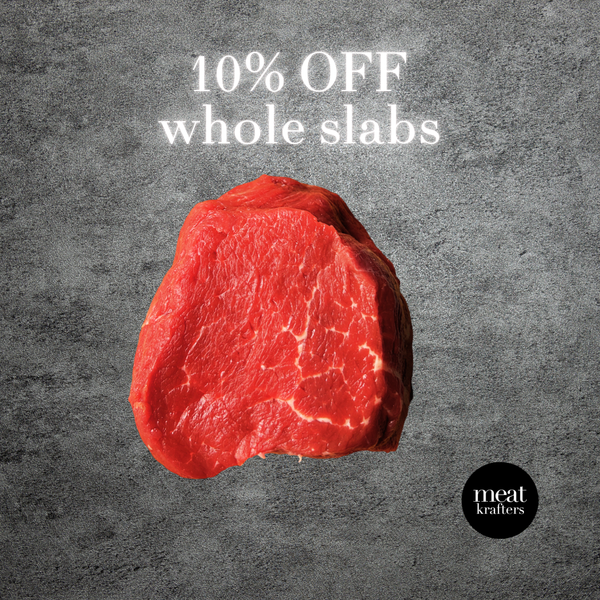 Australian Angus Grassfed Tenderloin (Chilled) - Whole Slab [Deposit]
