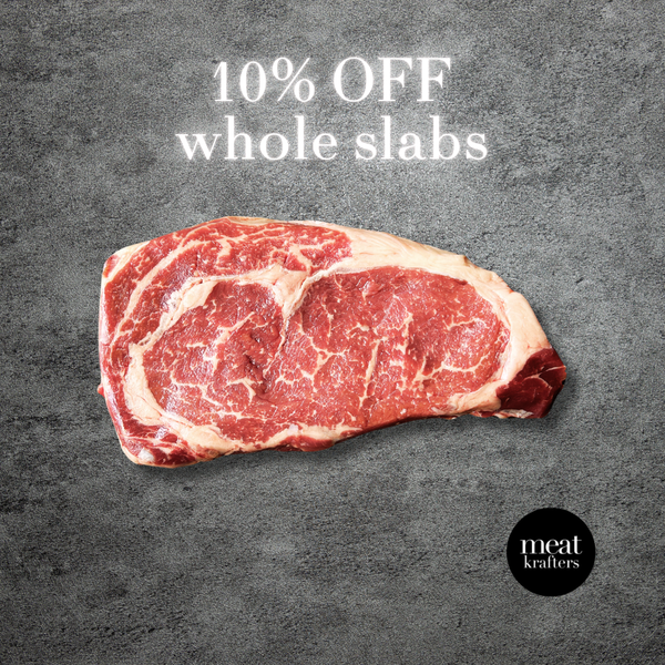 USDA Prime Ribeye (Chilled)- Whole Slab [Deposit]