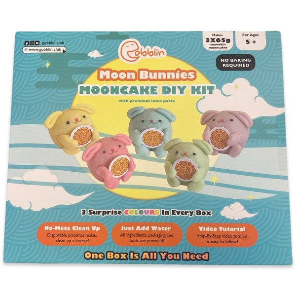 Moon Bunnies Snowskin Mooncake Kit [Limited Edition]
