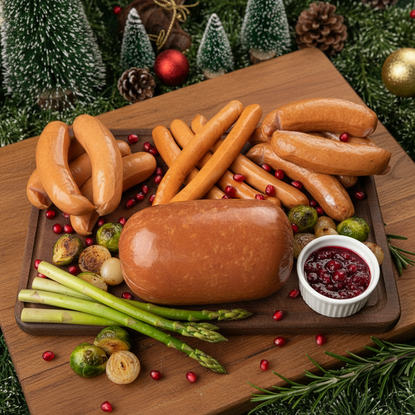 A3. Christmas Ham and Sausage Delight Feeds (Cooked and Chilled) (4 - 6 pax)