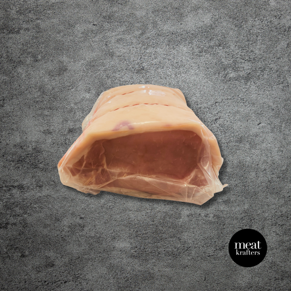 Australian Boneless Pork Loin Skin-On (Chilled) – 300 g | 1 kg | 2 kg