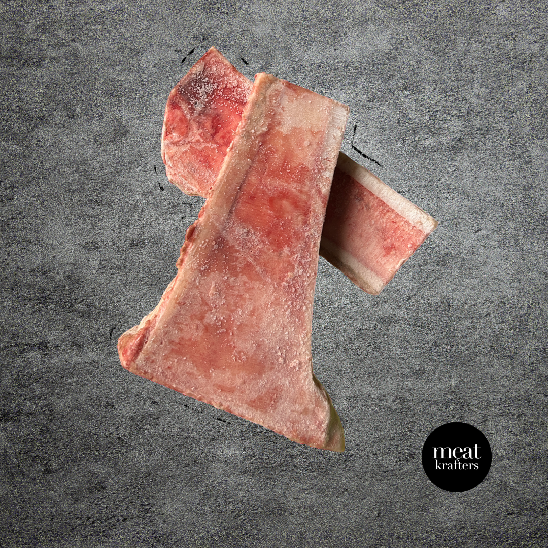 Beef Marrow Bone Split Half / Canoe Cut (Frozen) - 500-600 g