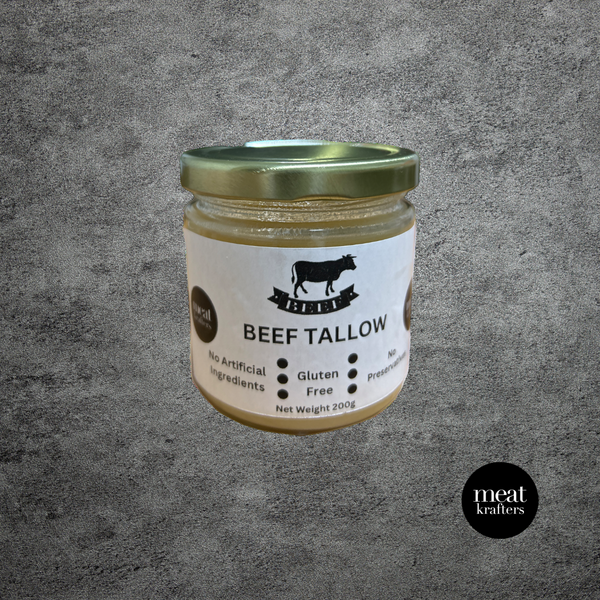 Beef Tallow (Chilled) – 200 g (Made by Meatkrafters)