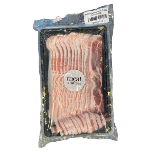 Hokkaido Pork Belly Shabu (Frozen, 2mm) - 250g