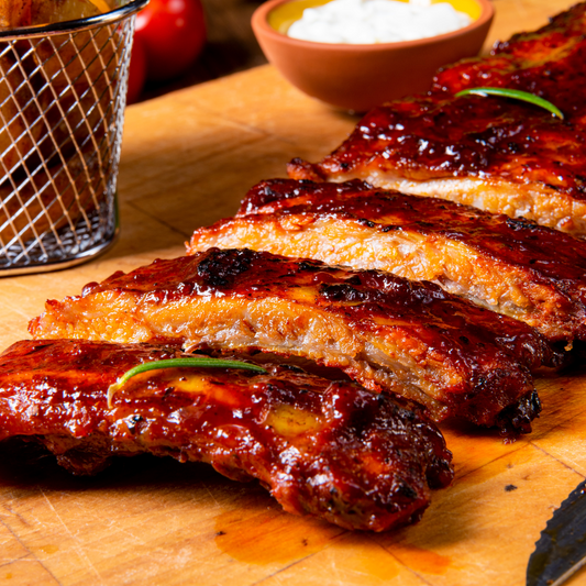 Cooked Pork BBQ Baby Ribs - 1.3kg