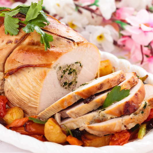 Cooked turkey breast stuffed with truffle (Frozen) - 1kg