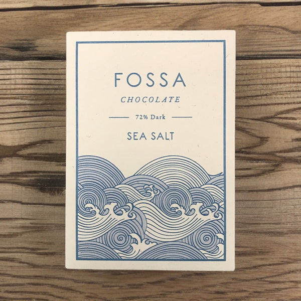 Fossa Chocolate Sea Salt - 50g (72% Dark)
