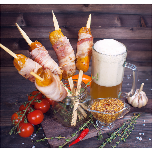 German Sausage wrap with Bacon (Raw) - 320g