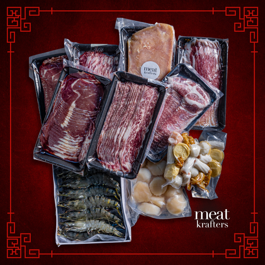 A2. Prosperity CNY Shabu Hotpot Bundle (7-8pax) (Beef + Pork + Chicken + Seafood)
