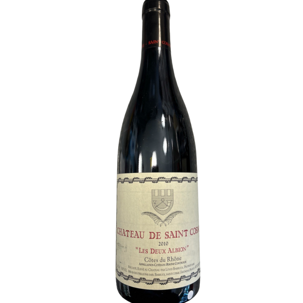 Chateau de Saint Cosme Cotes du Rhone Les Deux Albion 2010