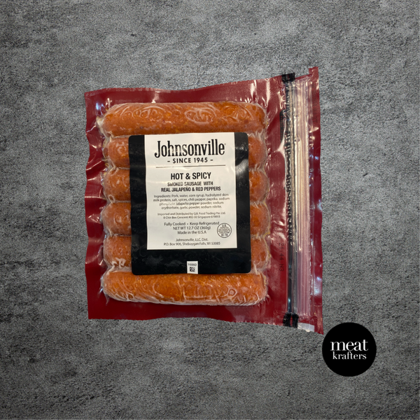 Johnsonville Hot & Spicy Sausage (Frozen) - 360 g