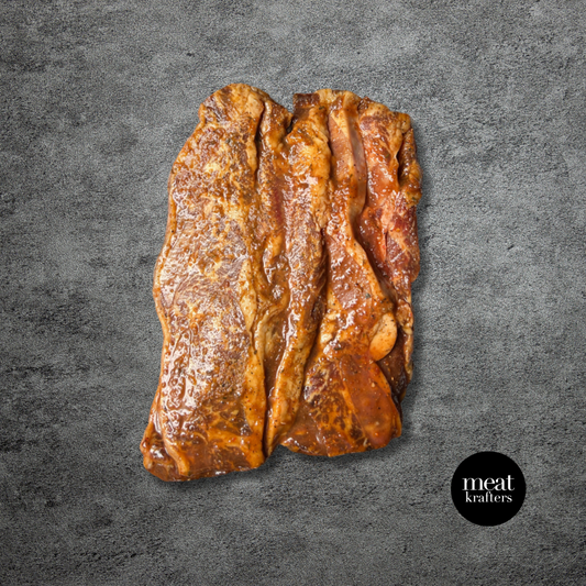 Korean Soya Garlic Marinated USDA Prime Bone-In Short Ribs (Frozen) – 1.1–1.2 kg