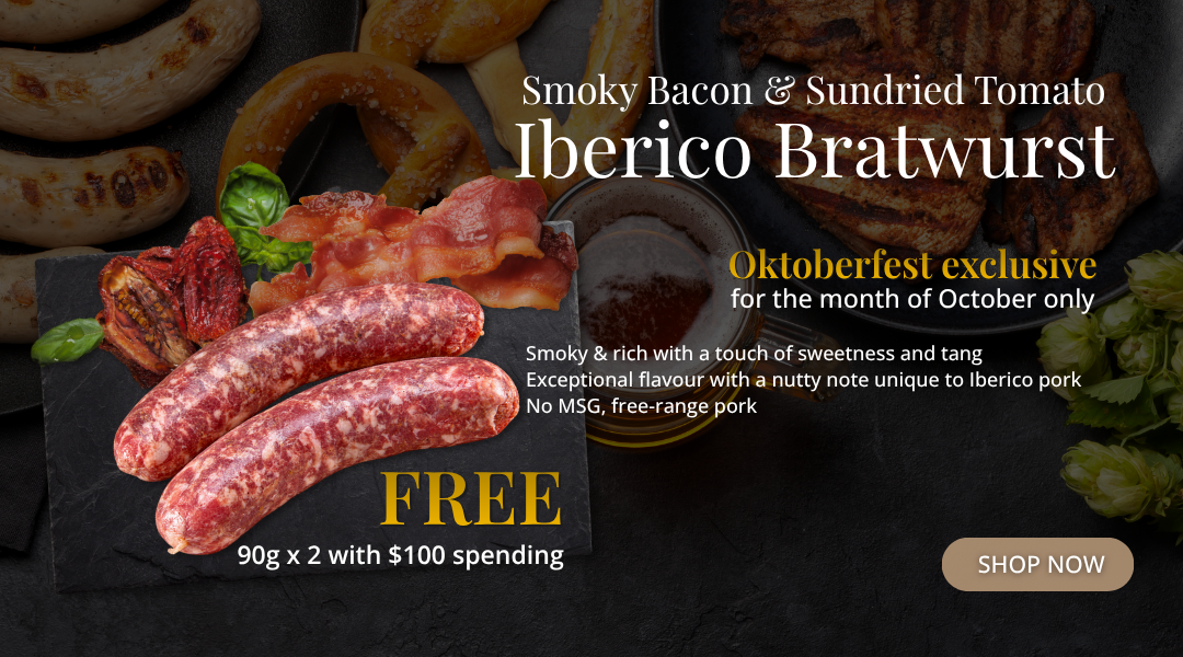 Oktoberfest Free Iberico Bratwurst