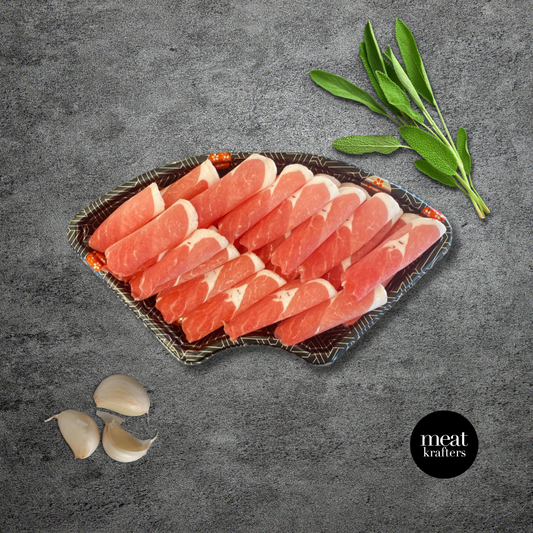 Premium Australian Lamb Leg Boneless Shabu (1.5 mm, Frozen) – 200 g / Tray