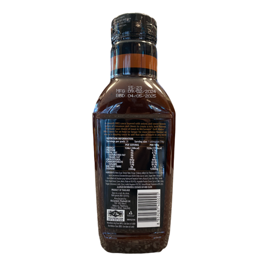 McCormick BBQ Sauce - Brown Sugar 500g