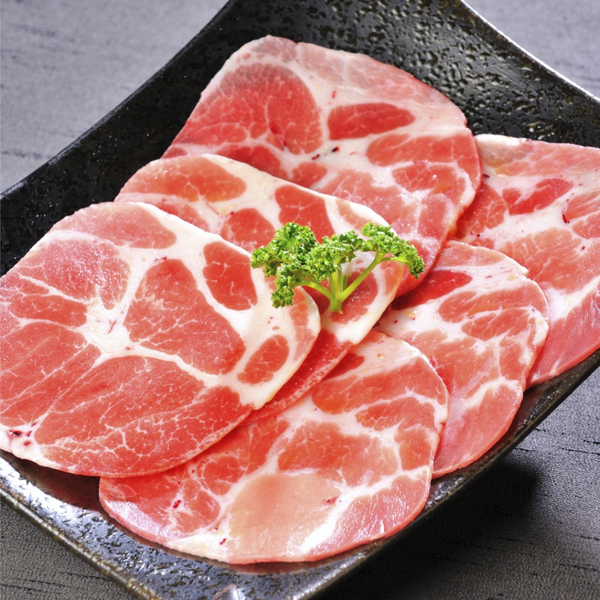 Spain Iberico Pork Collar Shabu (Frozen, 2mm) - 250 g