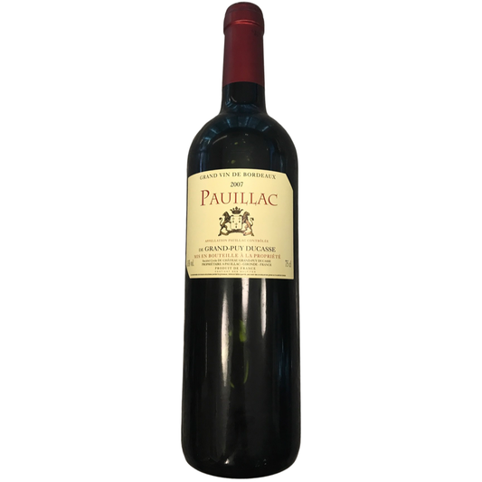 Pauillac De Grand Puy Ducasse 2007