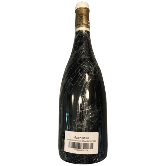 Armand Rousseau Chambertin 1990 (Damaged Label)