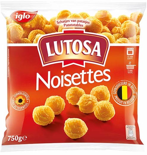 Lutosa Potato Noisettes (Frozen) - 1kg