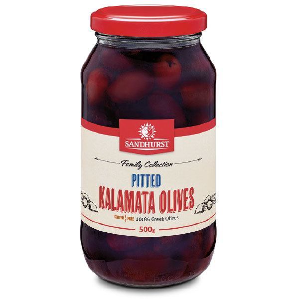 Sandhurt Kalamata Olives Pitted Singapore