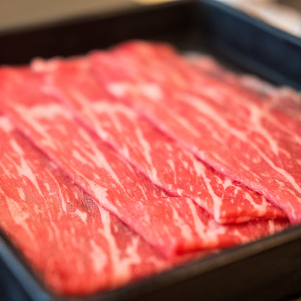 US Beef Shortrib Boneless Shabu (2mm) - 500gm