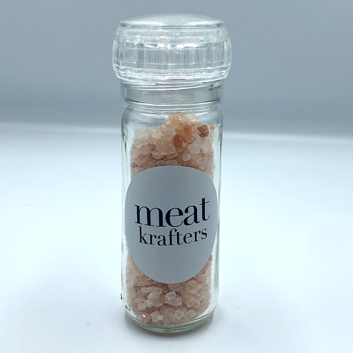 Diamond Salt, Pink Crystals in Grinder Mill (100g)