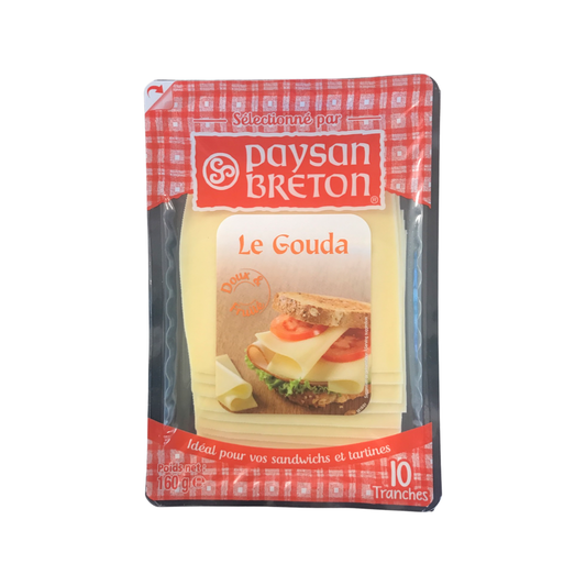 Gouda Cheese Slices by Paysan Breton  - 160 g