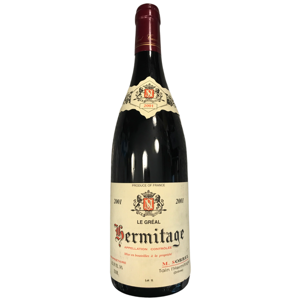 M Sorrel Rhone Hermitage Le Greal 2001