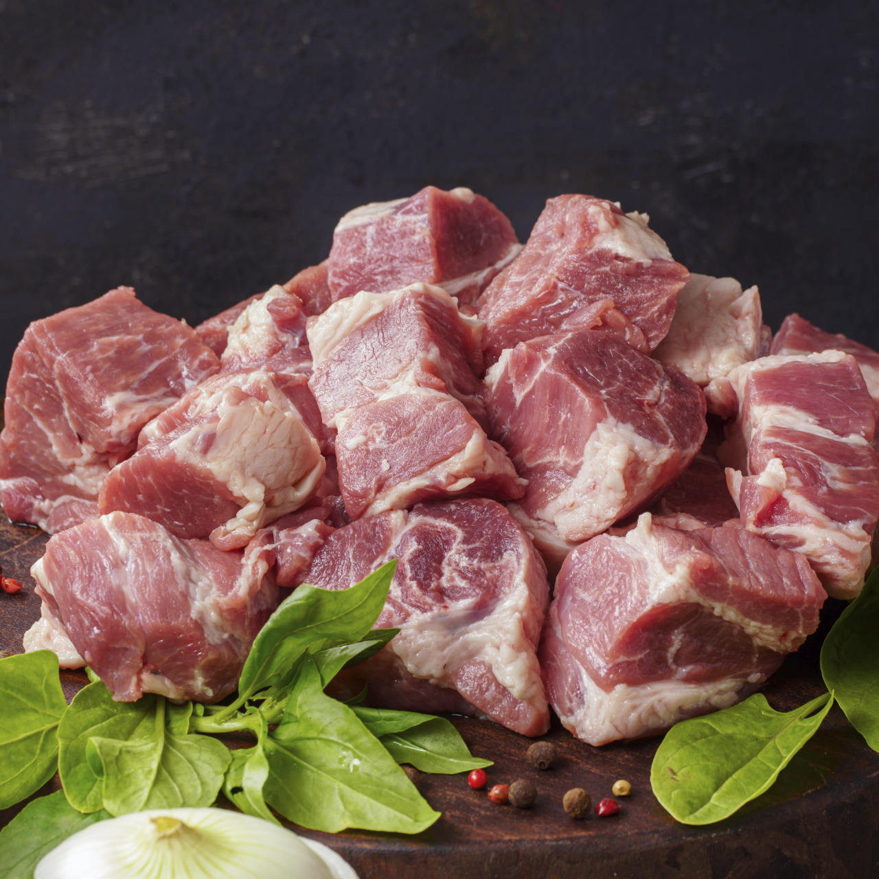 Australian Pork Shoulder Cube (Chilled) – 480–500 g